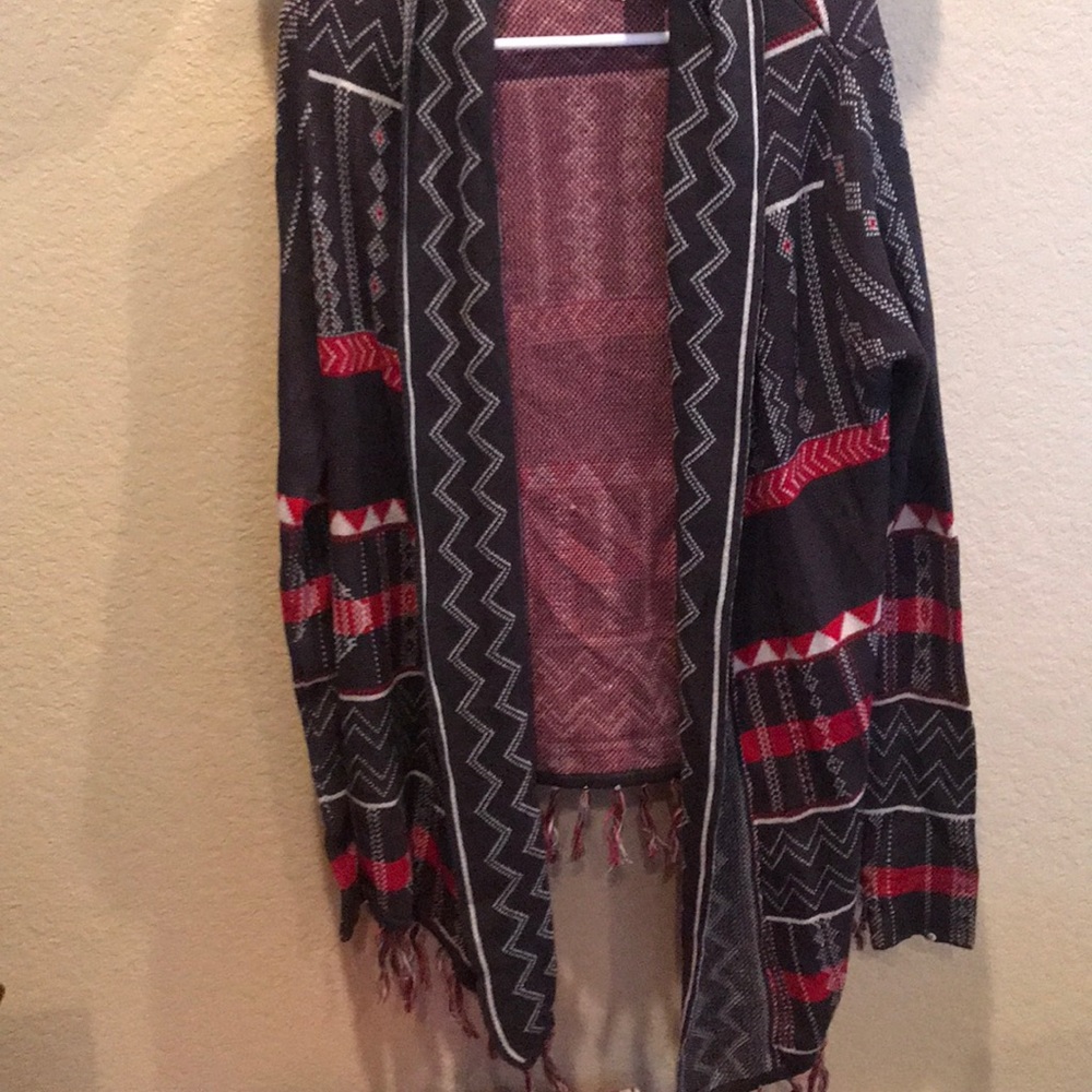 Billabong fringe cardigan
